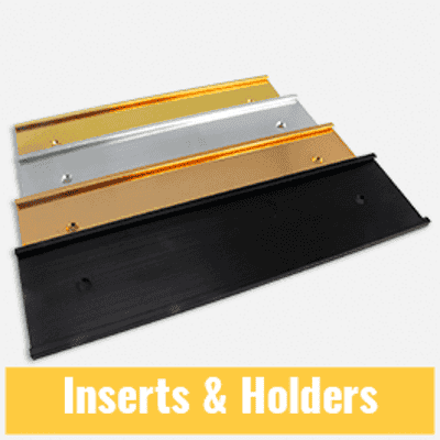 Inserts & Holders