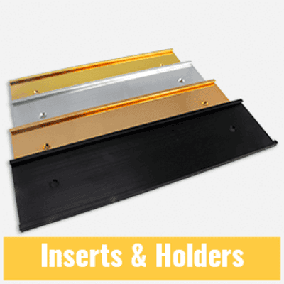 Inserts & Holders