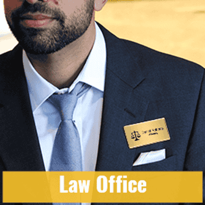 Law Office Name Tags