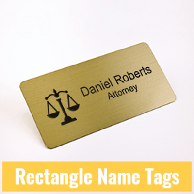 Rectangle Name Tags