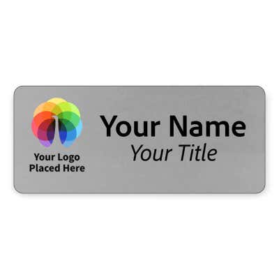 1.5 x 3.5 inch Full Color Custom Name Badge