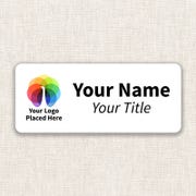 Full Color Custom 1.25" x 3" Name Tag