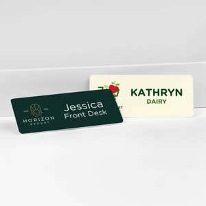 Customize your name tag to fit your needs