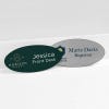 Customize your Oval Name tag with colors, logo, backing and more 
