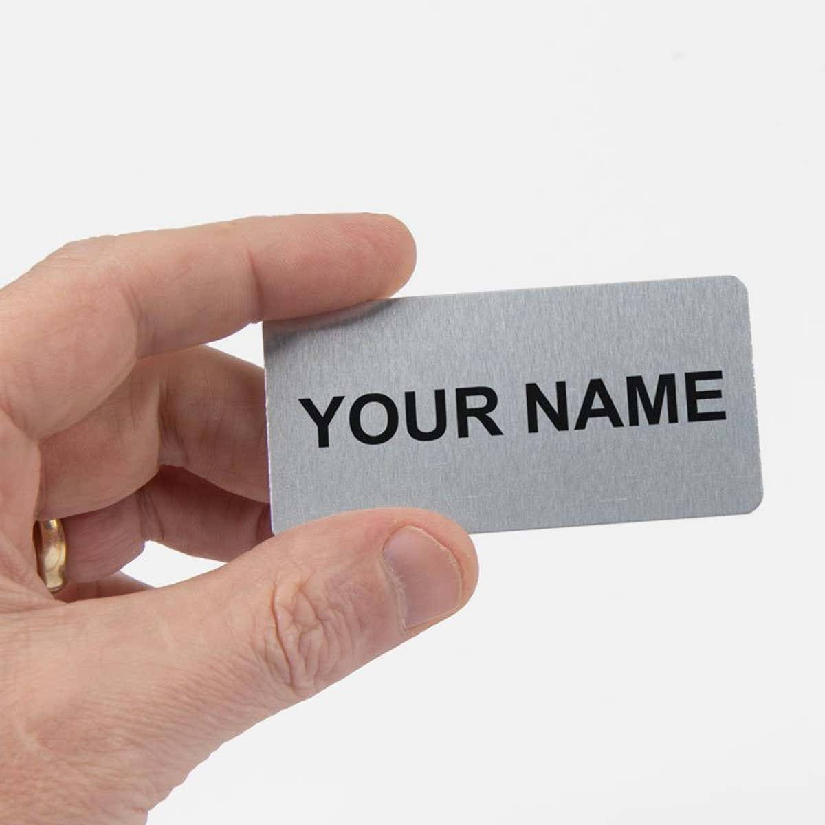 Text only Name Tag
