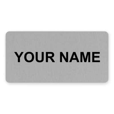 	 1 Line UV Printed Custom Name Badge
