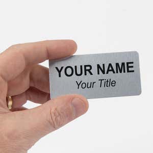 2 lined Name Tag 