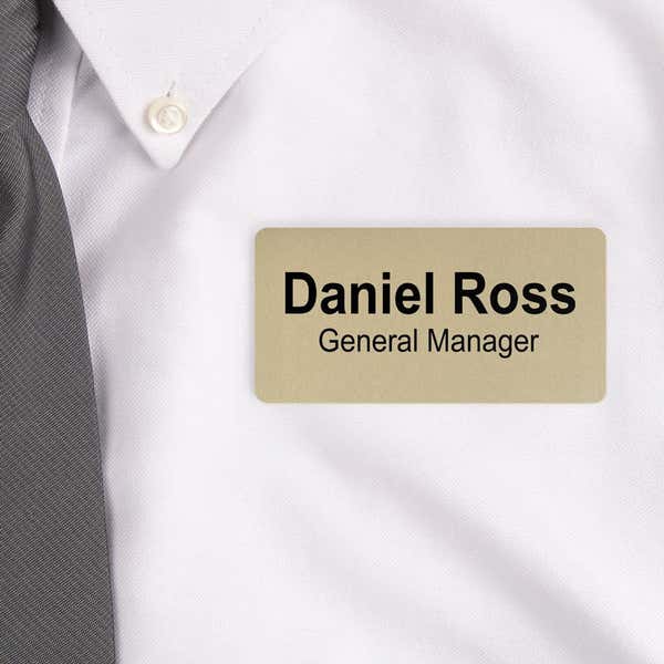 Business Name Tag