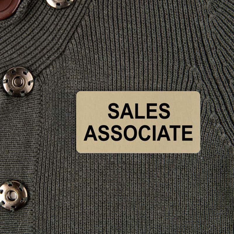 Retail Name Tag