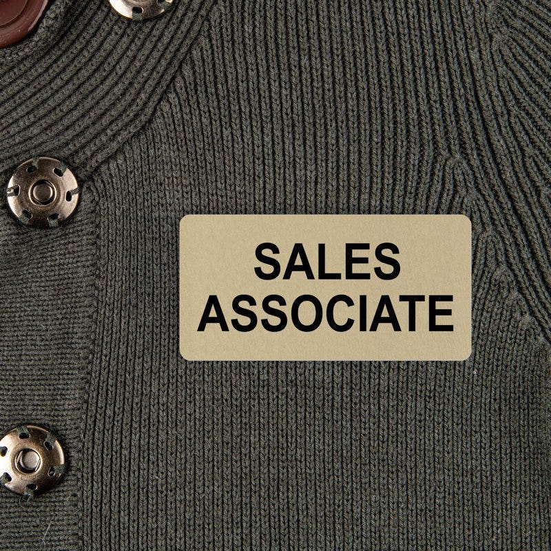 Retail Name Tag
