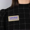 3 Line Text Name Tag 