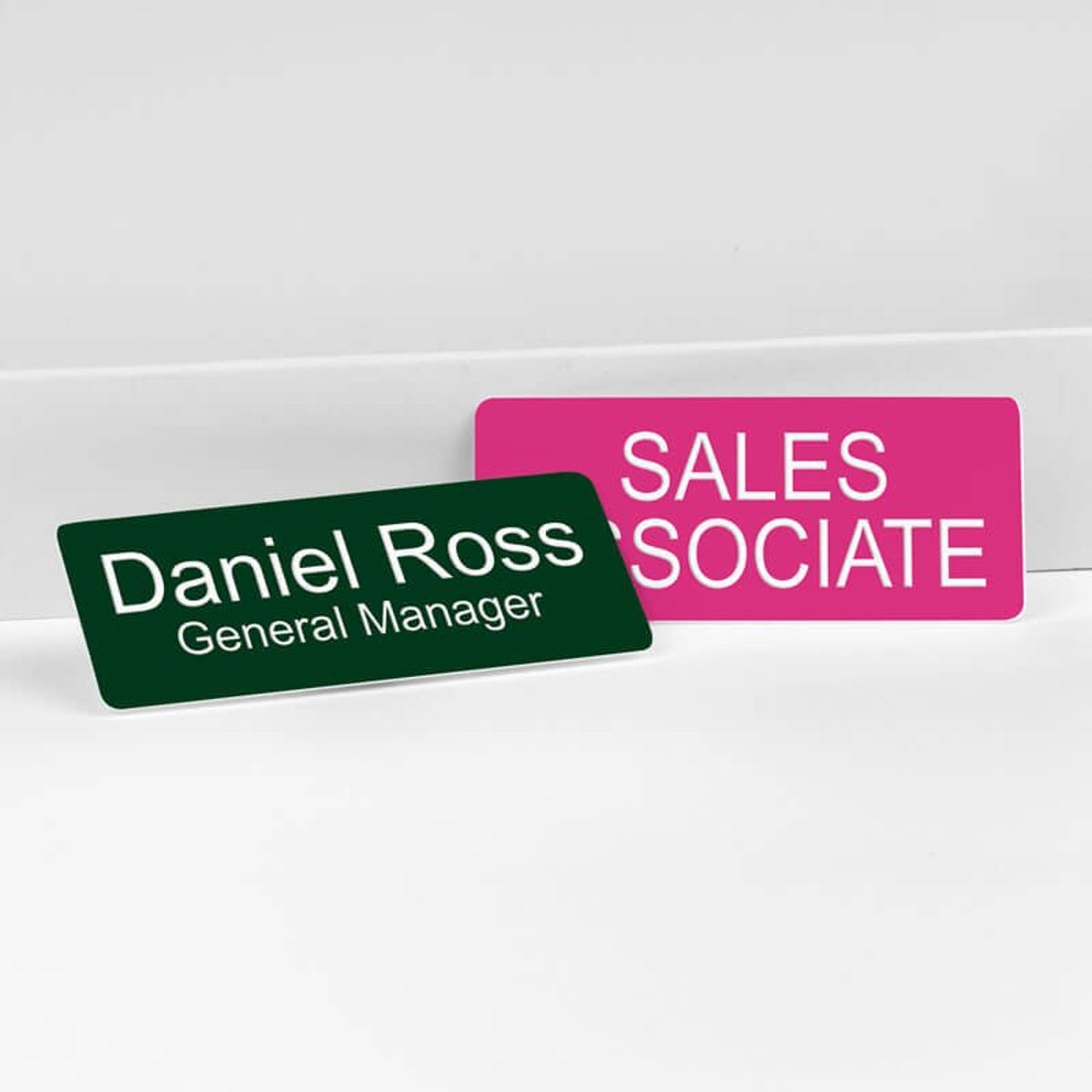 Choice your color for your engraved Name Badge