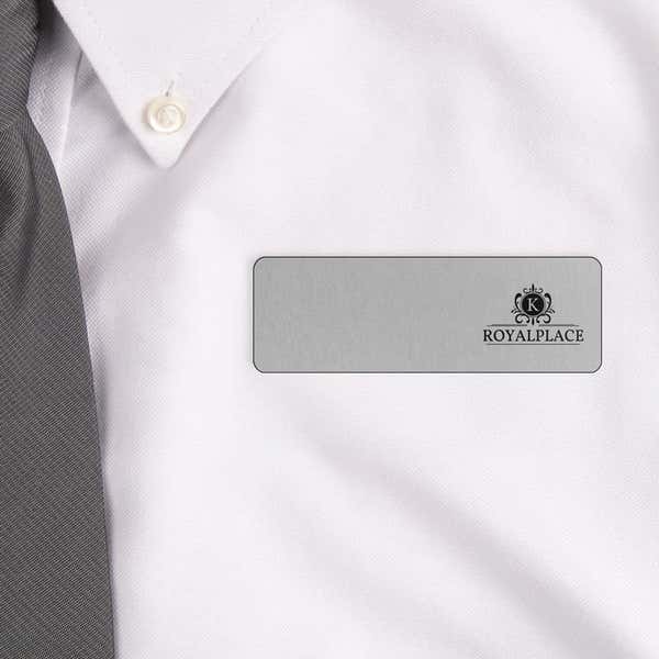 Engraved name tag for Business 
