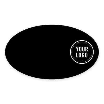 Engraved Oval Name Tag - Logo Only 