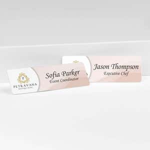 Create custom name badges with our easy to use template 
