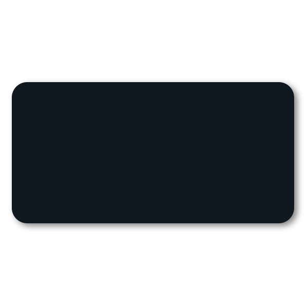 Black Chalkboard Reusable Rectangle Name Tag