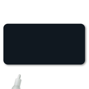 Black Chalkboard Reusable Rectangle Name Tag
