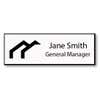 Laser Engraved Name Tag - 1.25" x 3.5"