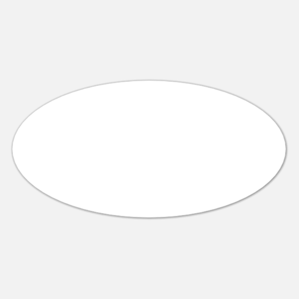Laser Engraved 1.5" x 3" Oval Name Tag