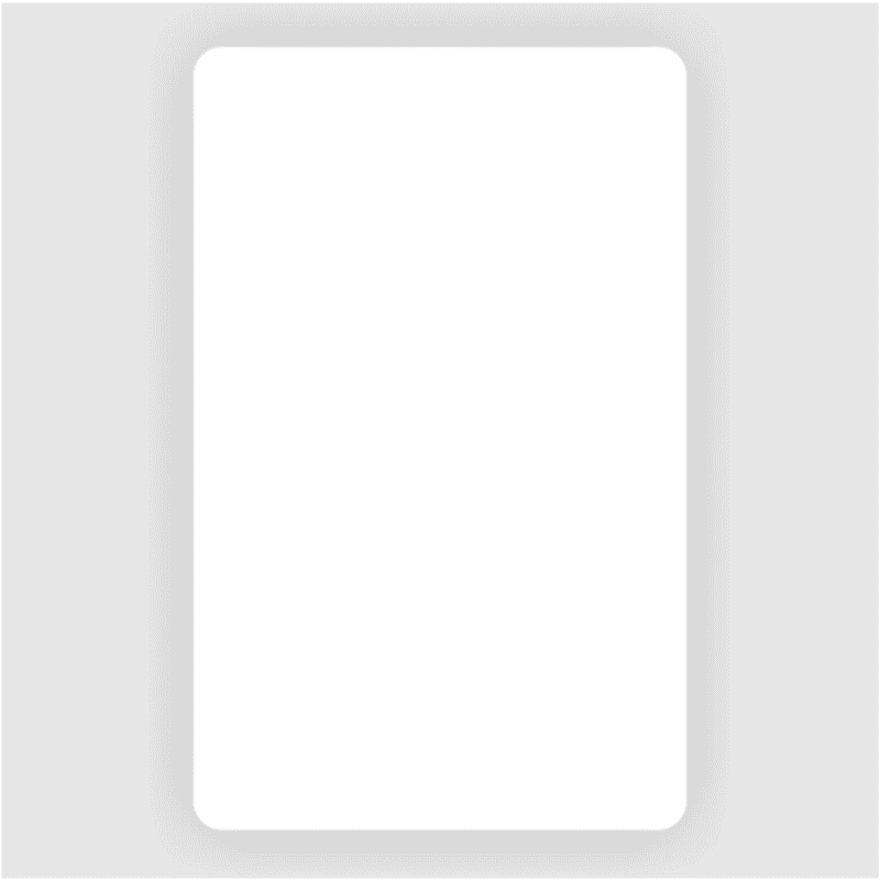 Vertical Blank ID Card