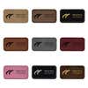 Leatherette Rectangle Magnetic Name Tag - 1.75" x 3.25" Color Examples