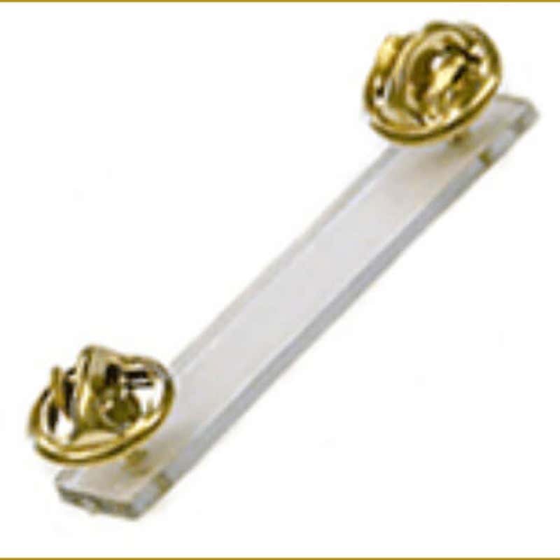 Military Bar Name Tag Backing