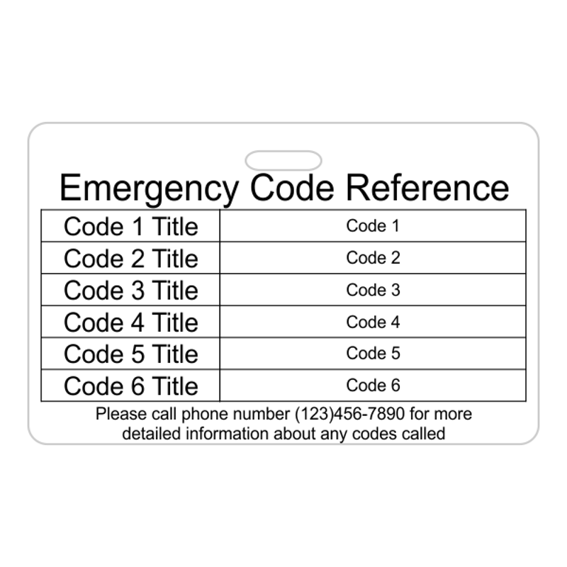 Double Sided Horizontal Photo ID with Code Quick Guide