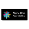Magnetic Full Color Rectangle Name Tag