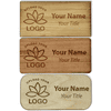 Engraved Wood Name Tag | 1 ½” x 3”
