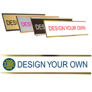2" x 10" Full Color Wall Plate with Optional Logo