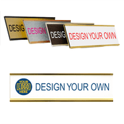 2" x 8" Full Color Wall Plate with Optional Logo