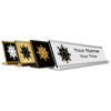 Traditional 2" x 12" Desk Nameplate - Engraved