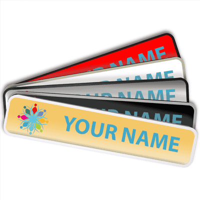 Rounded Full Color Wall Sign - 2" x 9" - alternate view
