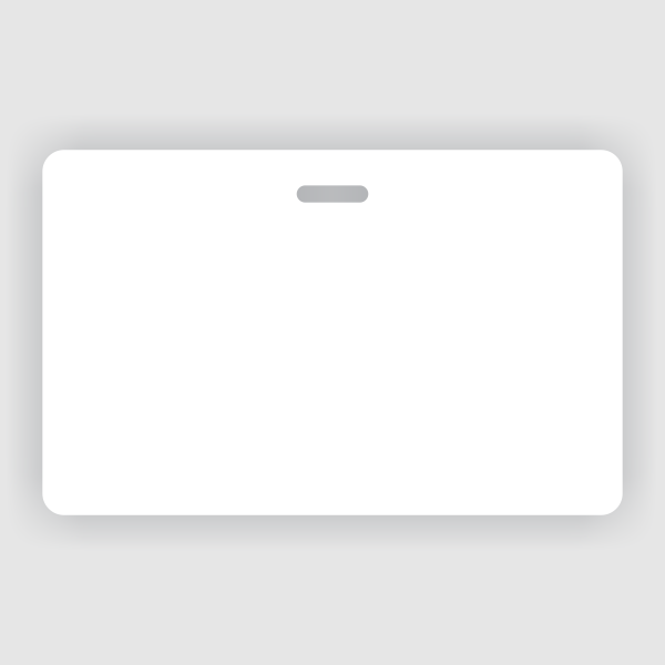 Horizontal Double Sided ID Card