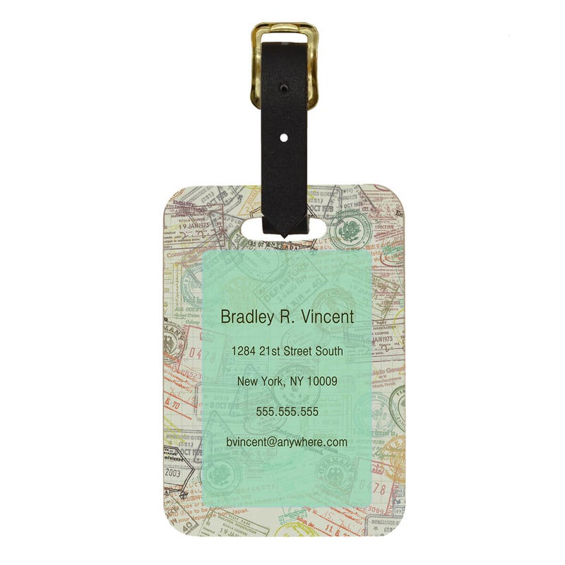 Custom Luggage Tag