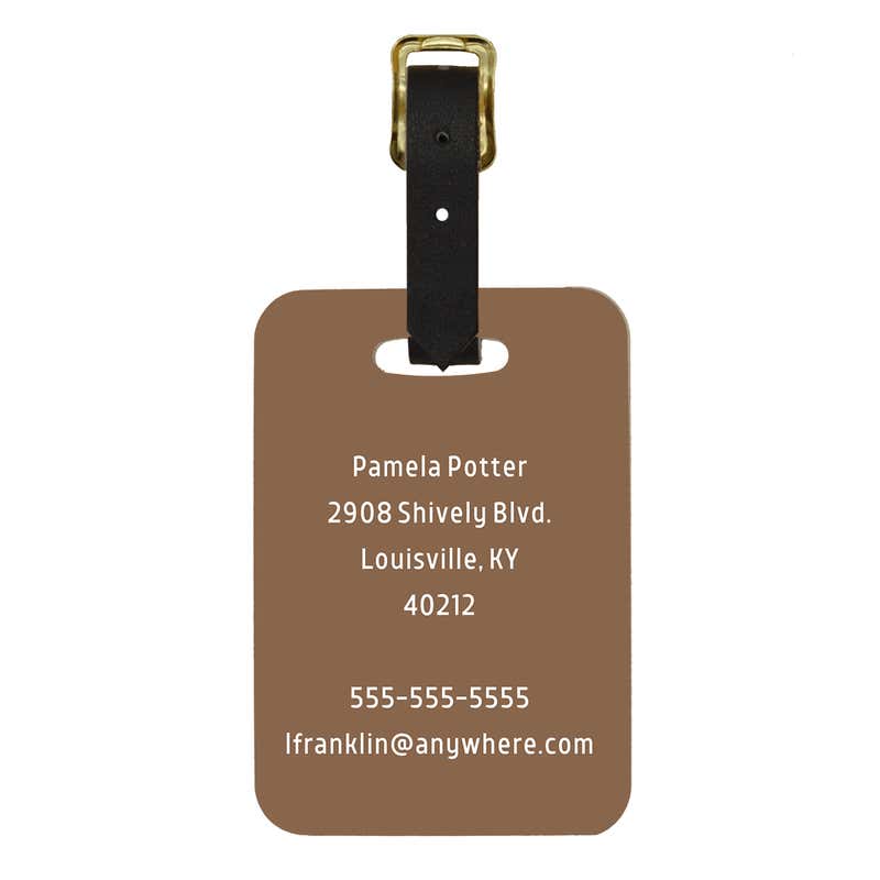 Custom Luggage Tag