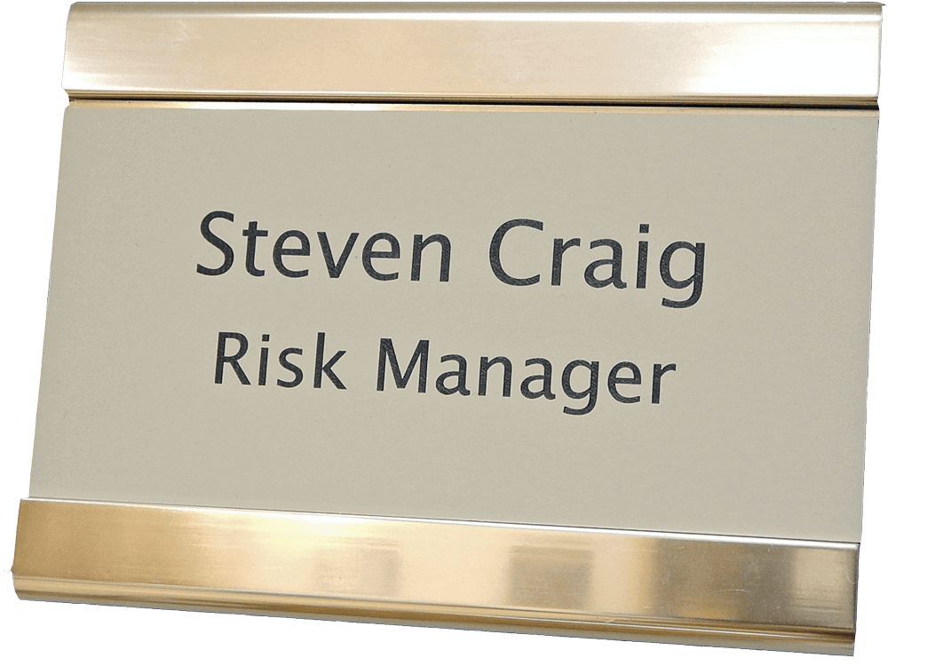 4" x 8" Bar Sign with Insert - 48FWG