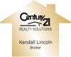 House Shaped Name Tag - Gold & Black
