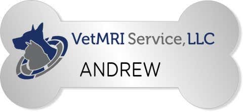 Bone Shaped Name Tag