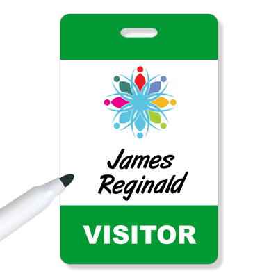 Business Logo Visitor Badge