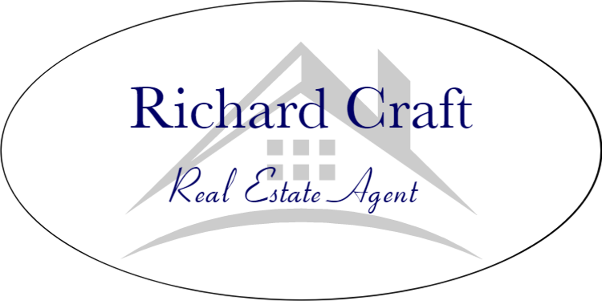 Centered Oval Full Color Real Estate Name Tag