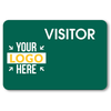 Visitor Chalkboard Reusable Rectangle Name Tag