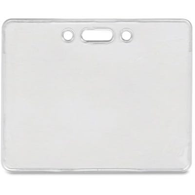 Clear ID Badge Holder (Horizontal)