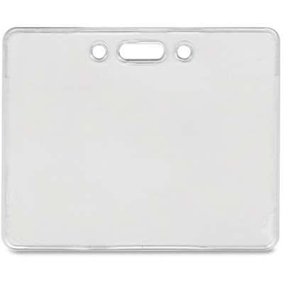 Clear ID Badge Holder (Horizontal)
