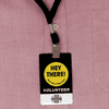 Volunteer How May I Help You Custom Photo ID Badge Front