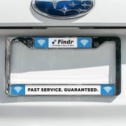 Design Your Own License Plate Frame