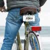 Bicycle License Plate with a Name and Florida License Plate Design