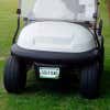 Custom Golf Cart License Plate Saying "Golf Dad"