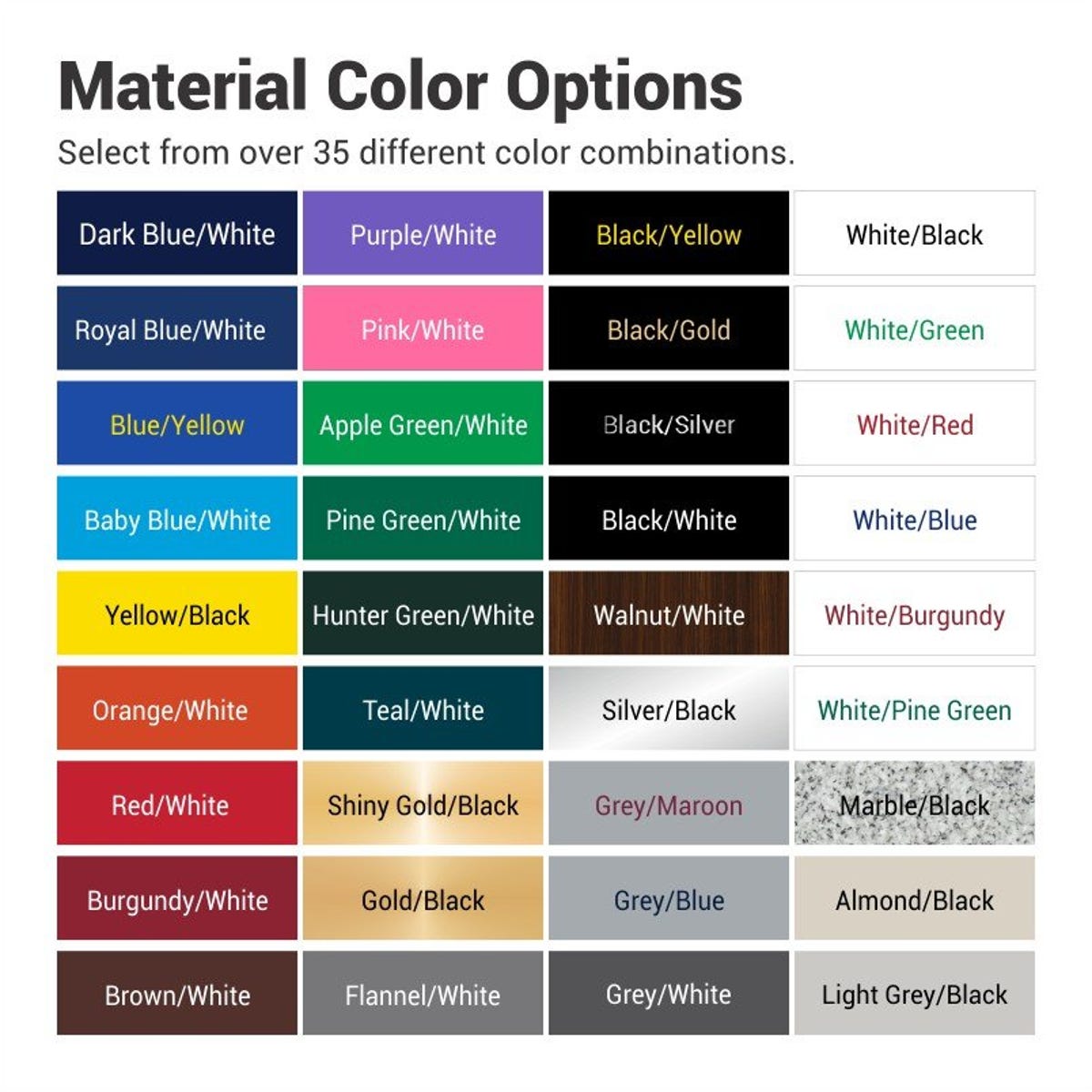 Color Combinations