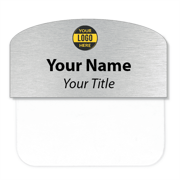 Custom Arched 1.5" x 3" Pocket Name Badge